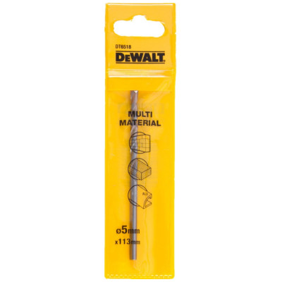 Сверло универсальное DeWalt 5x113мм DT6518