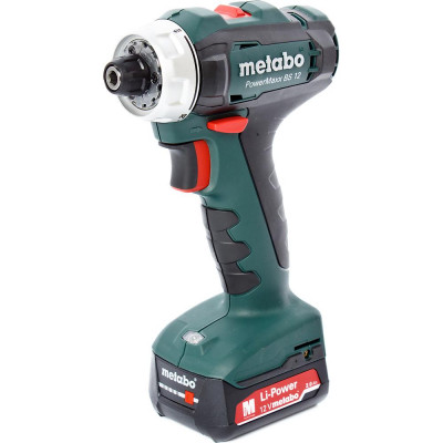 Шуруповерт аккумуляторный Metabo PowerMaxx BS 12 601036500