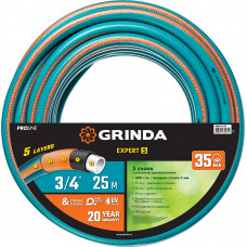 Поливочный шланг пятислойный GRINDA (3/4"; 25м) 429007-3/4-25