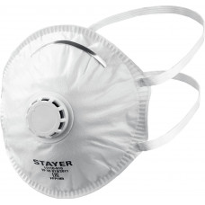 Фильтрующая полумаска STAYER (FFP1, с клапаном, 10шт) 11110-H10_z01
