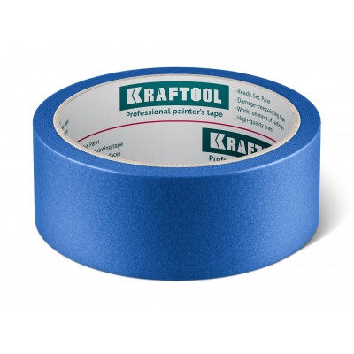 Малярная лента KRAFTOOL #100 Perfect 38ммx30м, для гладких и шероховатых поверхностей 12101-38