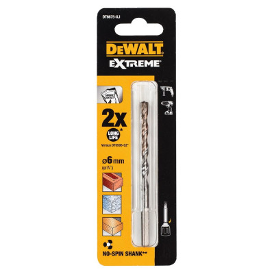 Сверло по камню DeWalt 6x100мм DT6675