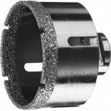 Алмазная коронка ЗУБР 73мм, М14 29865-73
