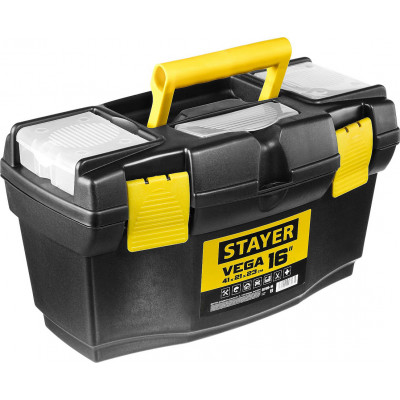 Ящик для инструментов STAYER VEGA-16 410х210х230мм 38105-16_z03