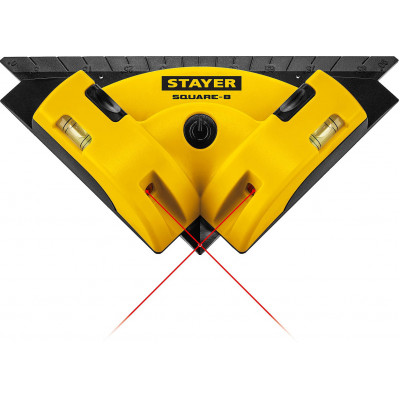Лазерный угольник для кафеля STAYER SQUARE-8 34928