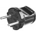 Вилка прямая STAYER MAXElectro черная, 6А/220В 55150-B Вилка прямая STAYER MAXElectro черная, 6А/220В 55150-B
