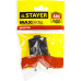 Вилка прямая STAYER MAXElectro черная, 6А/220В 55150-B