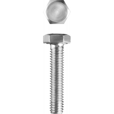Болт ЗУБР M20x80мм, ГОСТ 7798-70, кл.пр.5.8, 5кг 303080-20-080