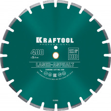 Диск алмазный KRAFTOOL LASER-ASPHALT 400x25.4мм по асфальту 36687-400