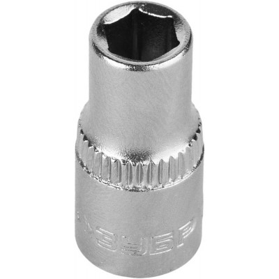 Головка торцевая ЗУБР 1/4";6мм 27715-06