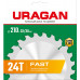 Пильный диск по дереву URAGAN Fast 210х32/30мм;24Т 36800-210-32-24_z01