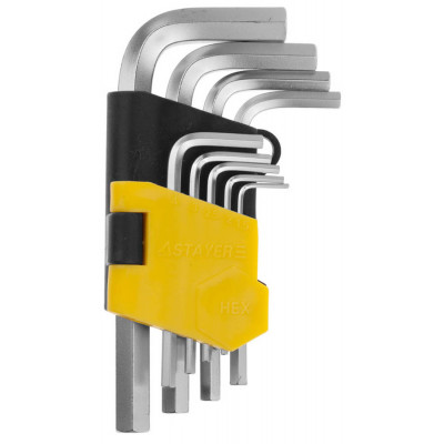 Набор имбусовых ключей STAYER HEX 1.5-10мм, 9шт 2740-H9