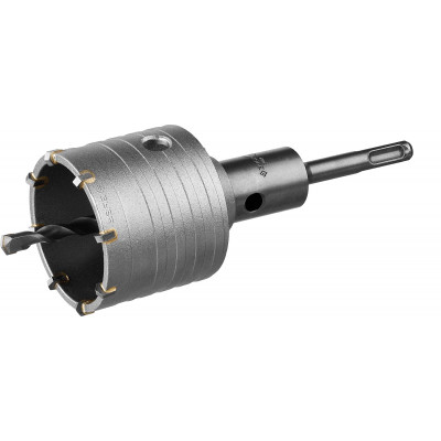 Коронка буровая в сборе ЗУБР 65мм, SDS-Plus 2918-65_z01