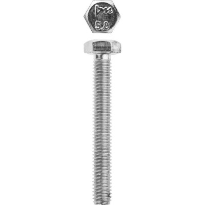 Болт ЗУБР M6x45мм, ГОСТ 7798-70, кл.пр.5.8, 5кг 303080-06-045