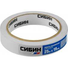 Малярный скотч СИБИН 19ммx25м 12111-19_z01