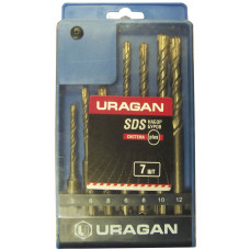 Набор буров SDS-plus URAGAN 7шт 901-25554-H7