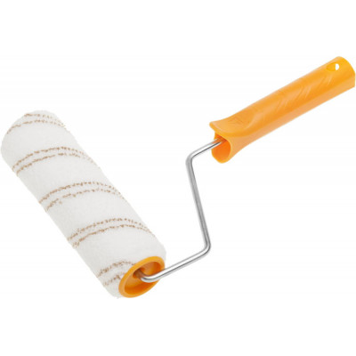 Малярный валик STAYER MICROTEX 40x180мм, бюгель 6мм, ворс 9мм 0343-18
