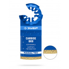 Шлифовальная прямая насадка ЗУБР CARBIDE StarQuick ВК8, 35x40мм, Р60 15577-35-40