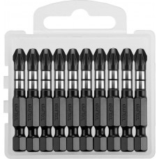 Биты KRAFTOOL Impact Pro PZ3, 50мм, 10шт 26193-3-50-S10