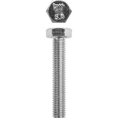 Болт ЗУБР M8x50мм, ГОСТ 7798-70, кл.пр.5.8, 5кг 303080-08-050