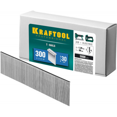 Гвозди KRAFTOOL тип 300/30мм/5000шт 31785-30