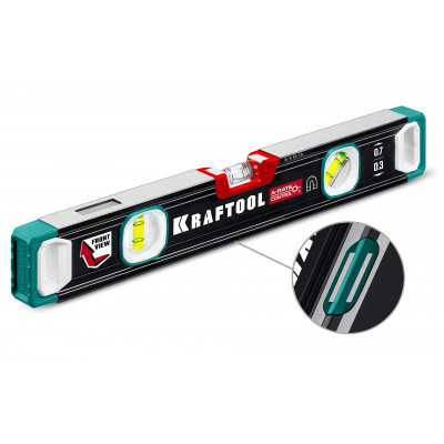 Магнитный уровень KRAFTOOL A-Rate Control 400мм 34988-40
