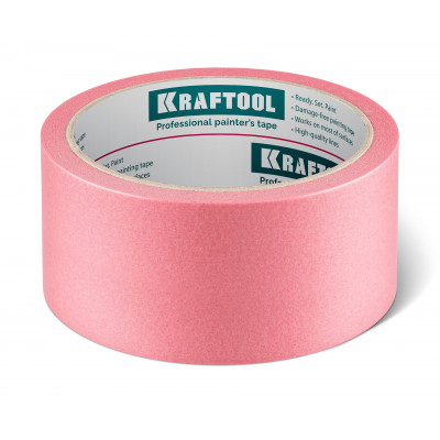 Малярная лента KRAFTOOL #200 Delicate 48ммx30м, для деликатных поверхностей 12102-48