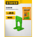 Зажим для системы выравнивания плитки STAYER Ворота 500шт/2мм 33847-500