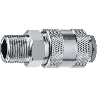 Переходник ЗУБР 3/8"M - рапид мама 64911-3/8
