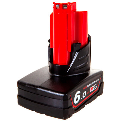 Аккумулятор Milwaukee M12 B6 (12В, 6Ач) 4932451395