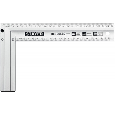 Столярный угольник STAYER HERCULES 250х2мм 3432-25