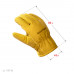 Утеплённые кожаные перчатки KRAFTOOL EXTREM WINTER XL 1137-XL