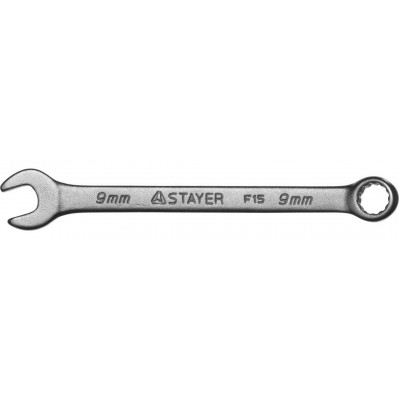 Комбинированный ключ STAYER 9мм 27085-09