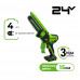 Пила цепная аккумуляторная Greenworks GD24CSMNX (24В, 4Ач) 2008707UB