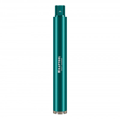 Алмазная коронка по железобетону KRAFTOOL DIAMOND 62x450мм, 1 1/4" 29825-062