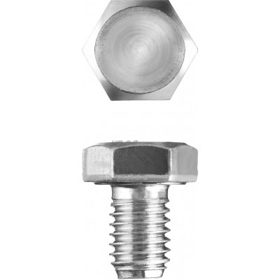 Болт ЗУБР M8x12мм, ГОСТ 7798-70, кл.пр.5.8, 5кг 303080-08-012