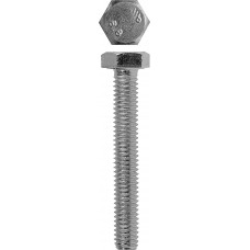 Болт ЗУБР M5x40мм, DIN 933, кл.пр.5.8, 6шт 4-303076-05-040