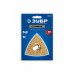 Шлифовальная треугольная насадка ЗУБР CARBIDE StarQuick ВК8, 80мм, Р40 15583-P40