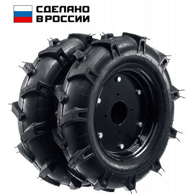 Колеса пневматические для мотоблоков ЗУБР КП-2 2шт 707106-2