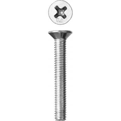 Винт с потайной головкой ЗУБР M3x10мм, DIN 965, кл.пр.5.8, 40шт 4-303116-03-010