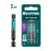 Биты KRAFTOOL PZ/FL2, 50мм, 2шт 261241-2-50-2 Биты KRAFTOOL PZ/FL2, 50мм, 2шт 261241-2-50-2