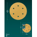 Круг шлифовальный KRAFTOOL Giraffe GOLD-6 (225мм, Р180, 1шт, 6отв) 35652-180