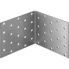 Крепежный уголок ЗУБР УКР-2.0 80x100x100x2мм, равносторонний 310206-080-100