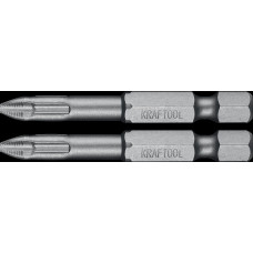 Биты KRAFTOOL PH2, 50мм, 2шт 26121-2-50-2