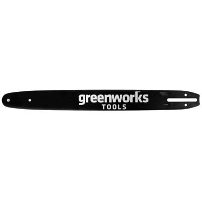 Шина для цепных пил Greenworks (шаг 3/8, паз 1.3мм, 40см) 2948707