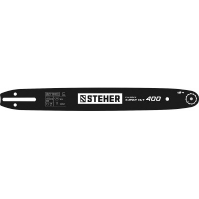 Шина для цепных пил STEHER (шаг 3/8, паз 1.3мм, 40см) 75203-40