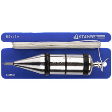 Отвес строительный STAYER 5м, 600г 2-06352-60