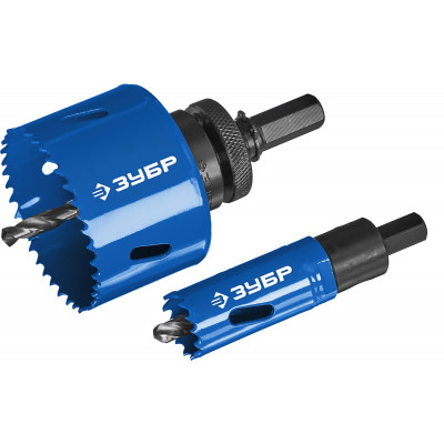 Набор биметаллических коронок ЗУБР (11шт, 14-67мм) 29531-H11