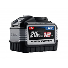 Аккумулятор ЗУБР High Power LMS (20В, 12Ач) BP-H-20-12