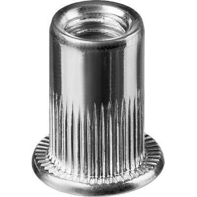 Стальные резьбовые заклепки с насечками KRAFTOOL Nut-S М4, 1000шт 311707-04